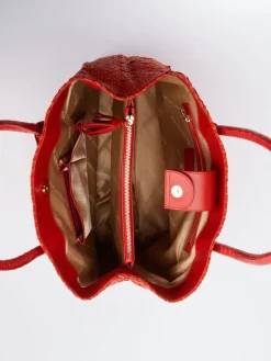 – Shopper aus Flechtleder in*Pons Quintana Outlet