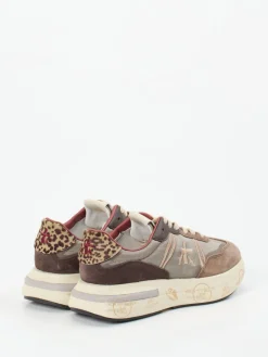 – Chunky Sneaker aus Veloursleder taupe*Premiata New