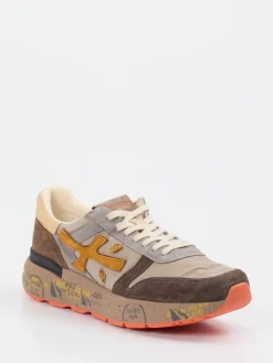 – Retro-Sneaker aus Veloursleder Textil*Premiata Outlet