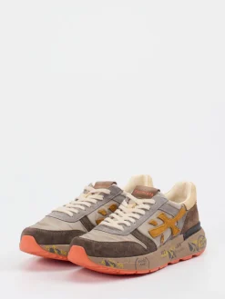 – Retro-Sneaker aus Veloursleder Textil*Premiata Outlet