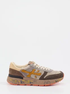 – Retro-Sneaker aus Veloursleder Textil*Premiata Outlet