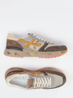 – Retro-Sneaker aus Veloursleder Textil*Premiata Outlet