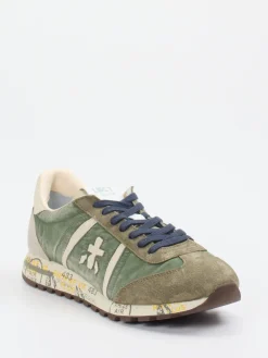 – Retro-Sneaker aus Textil und Veloursleder*Premiata Hot