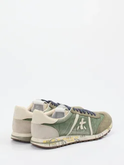 – Retro-Sneaker aus Textil und Veloursleder*Premiata Hot
