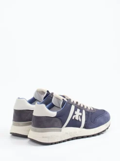 Herren Premiata – Retro-Sneaker aus Veloursleder und Nylon