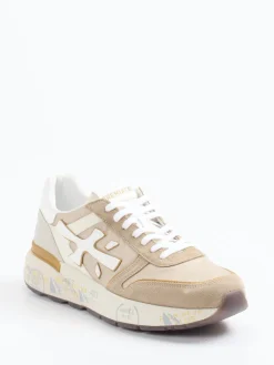 – Retro-Sneaker aus Veloursleder in Beige*Premiata Sale
