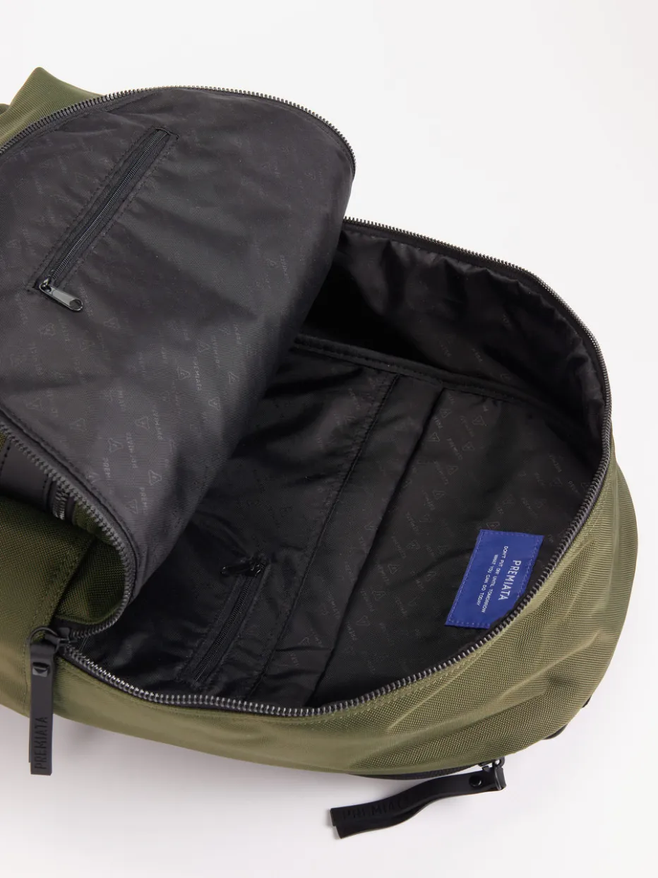 Damen Premiata – Rucksack aus Nylon in Oliv