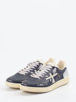 – Sneaker aus Kalbleder mit Metallic-Details*Premiata New