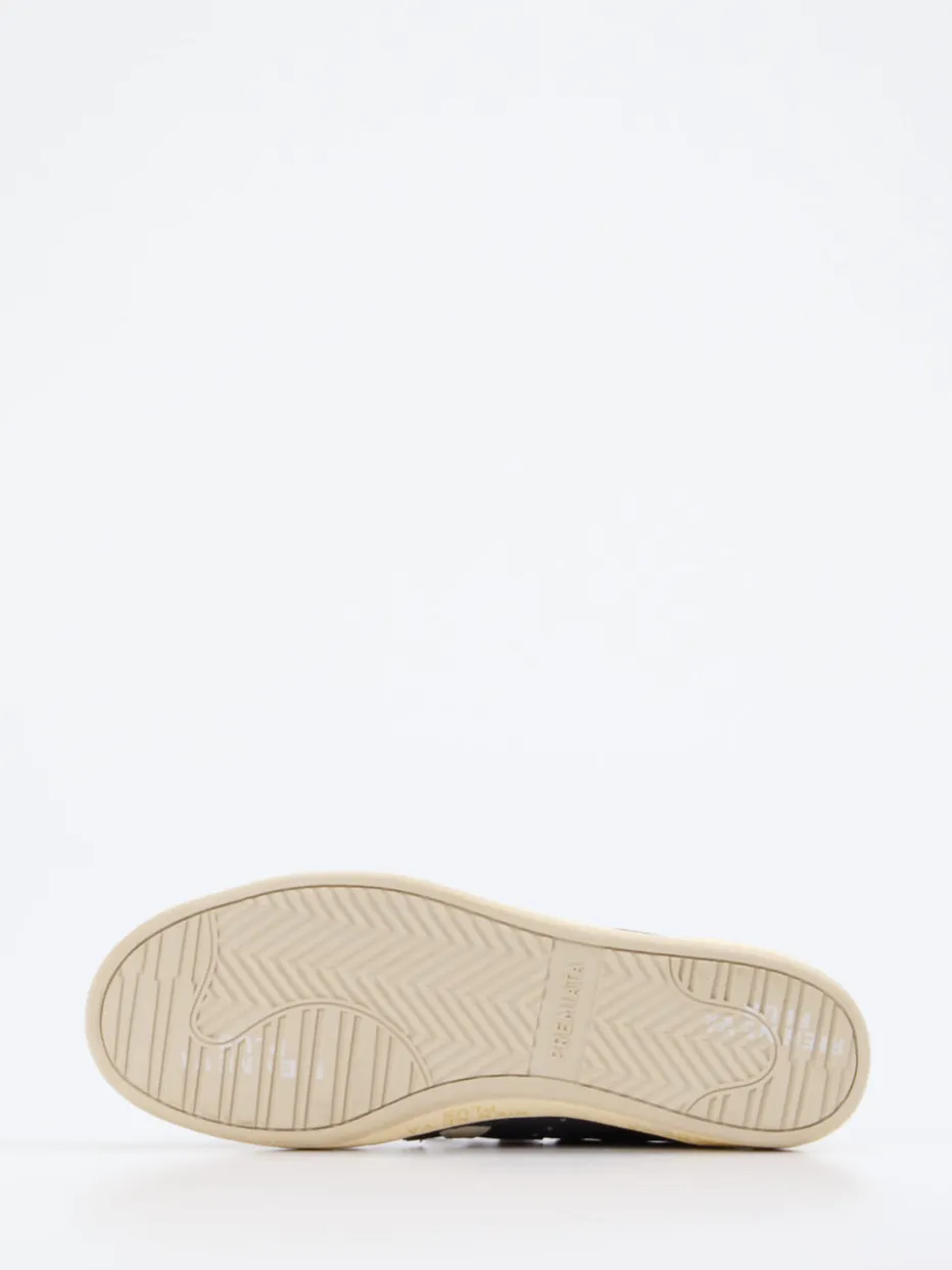 – Sneaker aus Kalbleder mit Metallic-Details*Premiata New