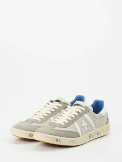 Herren Premiata – Sneaker aus Veloursleder und Nylon