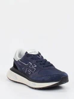 Damen Premiata – Sneaker aus Veloursleder und Nylon