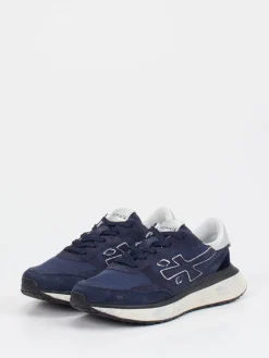 Damen Premiata – Sneaker aus Veloursleder und Nylon