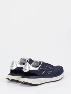 Damen Premiata – Sneaker aus Veloursleder und Nylon