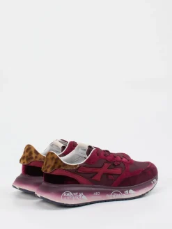 – Sneaker aus Veloursleder in Burgunder*Premiata Online