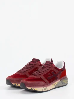 – Sneaker aus Veloursleder in Bordeaux*Premiata Online