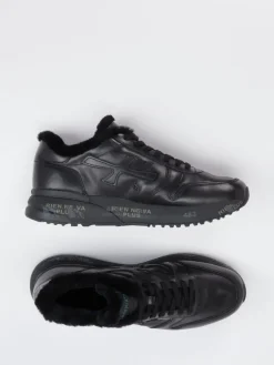 – Sneaker aus Velourleder in*Premiata Hot