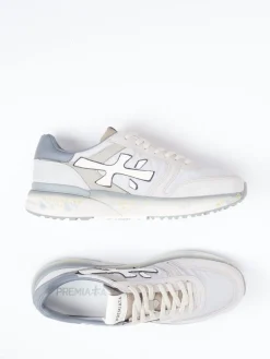 Herren Premiata – Sneaker aus Veloursleder und Textil