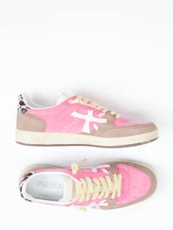 – Sneaker aus Veloursleder in Pink*Premiata Clearance