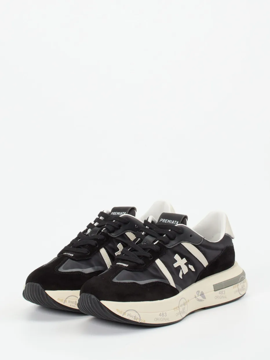 – Sneaker aus Veloursleder und Nylon*Premiata Best