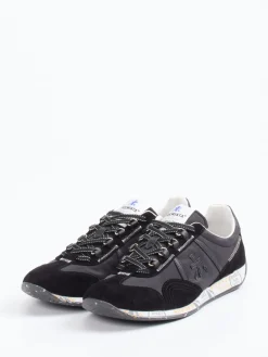 Herren Premiata – Sneaker aus Veloursleder und Nylon