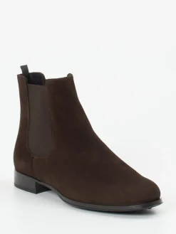 – Chelsea Boots aus Veloursleder Dunkel*Pretty Ballerinas Sale