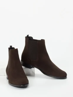 – Chelsea Boots aus Veloursleder Dunkel*Pretty Ballerinas Sale