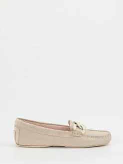 Damen Pretty Ballerinas – Loafer aus Veloursleder