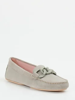 – Loafer aus Veloursleder in Stein*Pretty Ballerinas Best