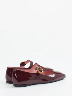 – Mary Janes aus Lackleder Bordeaux*Pretty Ballerinas Sale
