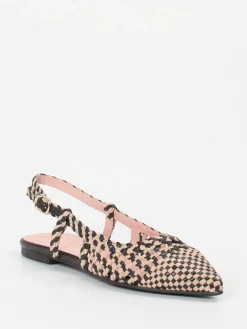 – Slingback-Ballerinas aus Lammleder Geflecht*Pretty Ballerinas Discount