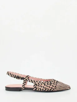 – Slingback-Ballerinas aus Lammleder Geflecht*Pretty Ballerinas Discount