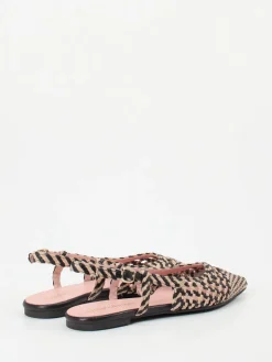 – Slingback-Ballerinas aus Lammleder Geflecht*Pretty Ballerinas Discount