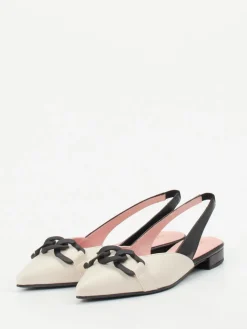 Damen Pretty Ballerinas – Slingback-Ballerinas aus Lammleder Creme
