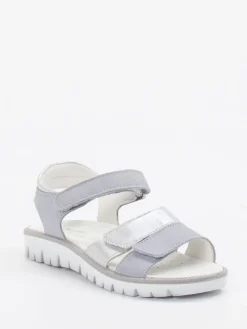 Kinder Primigi – Klettsandale aus Nubukleder silber