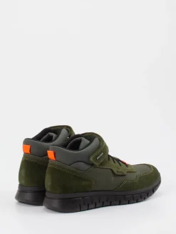 – Mid-Cut Sneaker aus Veloursleder oliv*Primigi Hot