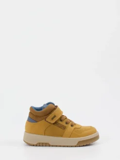 – Mid-Top Sneaker aus Nubukleder honiggelb*Primigi Hot