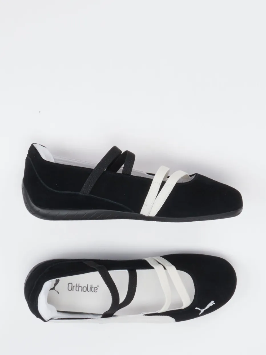 – Ballerinas aus Veloursleder*Puma Clearance