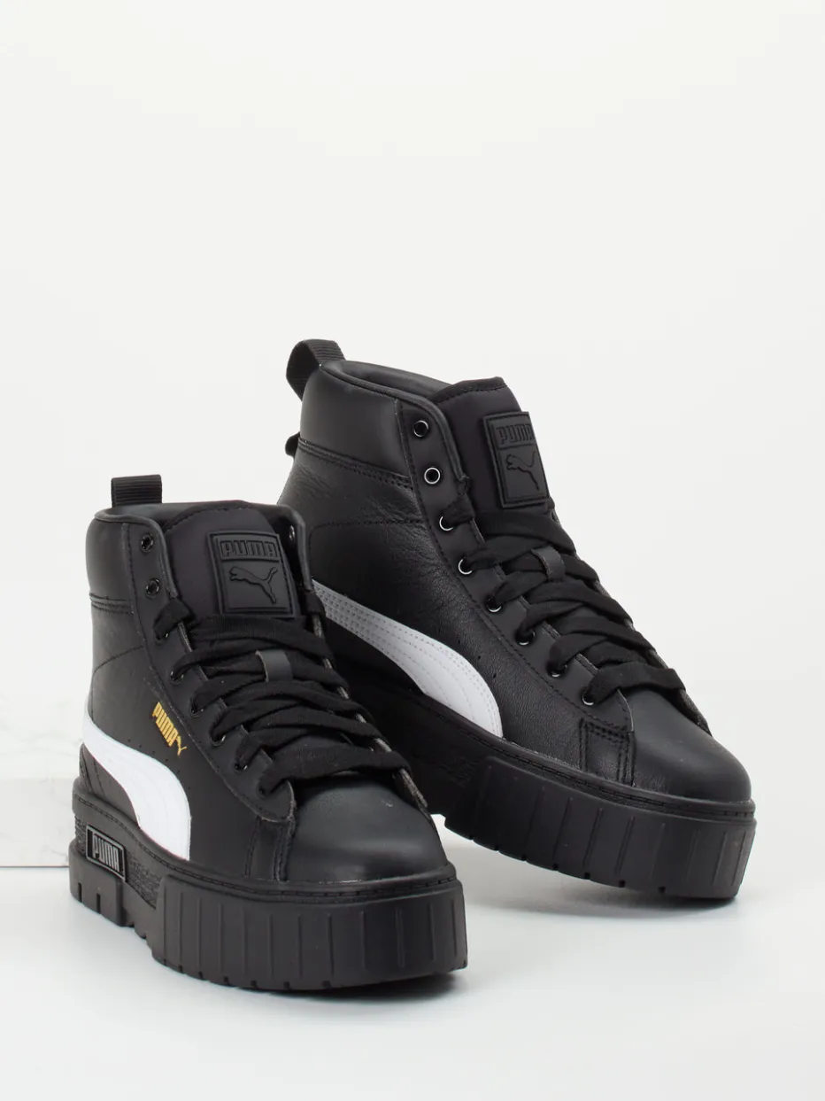 Damen Puma – High-Top Sneaker aus Leder in