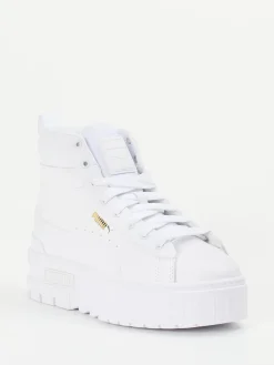 – High-Top-Sneaker aus Leder in -Gold*Puma New