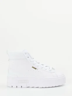 – High-Top-Sneaker aus Leder in -Gold*Puma New