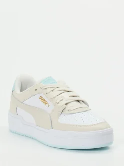 Damen Puma – Low-Top Sneaker aus Leder in Pastelloptik