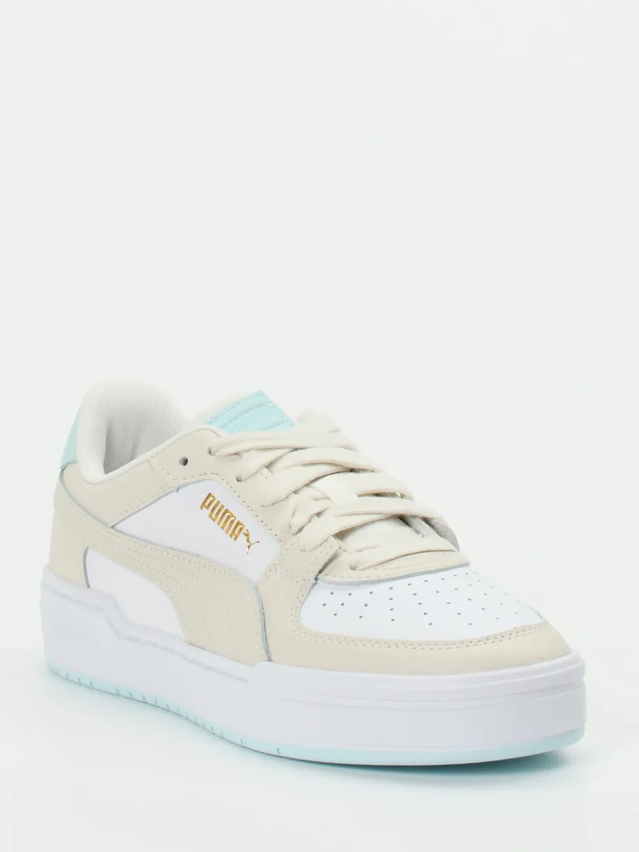 Damen Puma – Low-Top Sneaker aus Leder in Pastelloptik