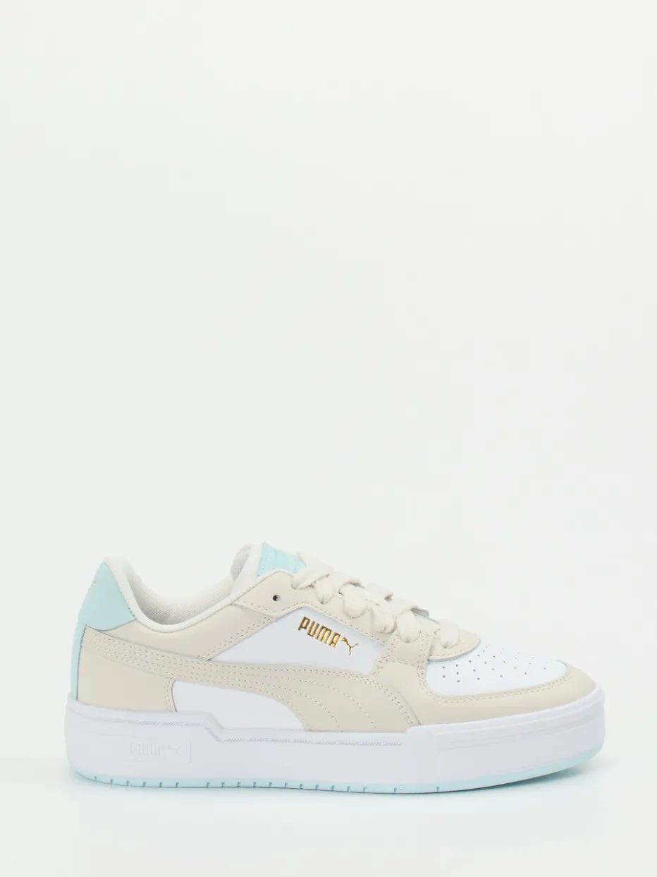 Damen Puma – Low-Top Sneaker aus Leder in Pastelloptik