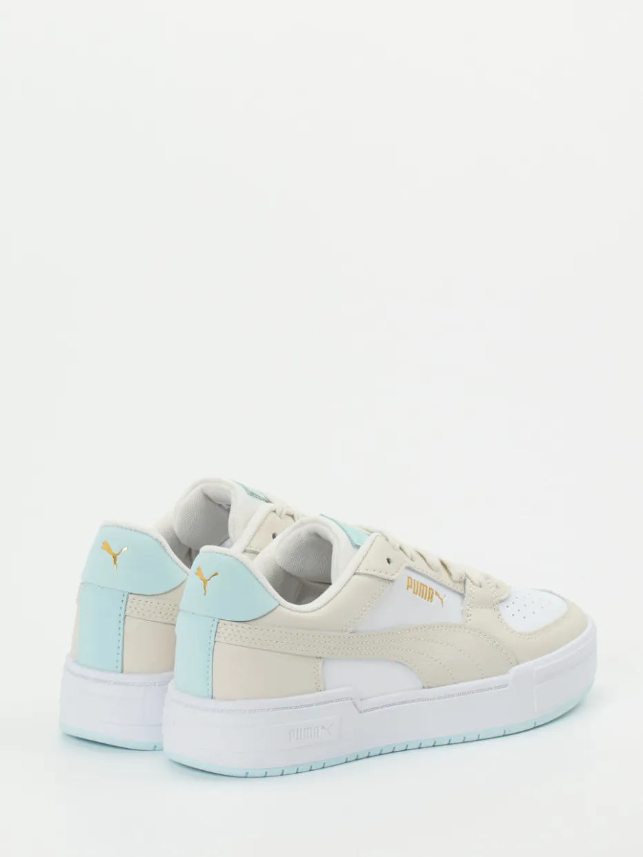 Damen Puma – Low-Top Sneaker aus Leder in Pastelloptik