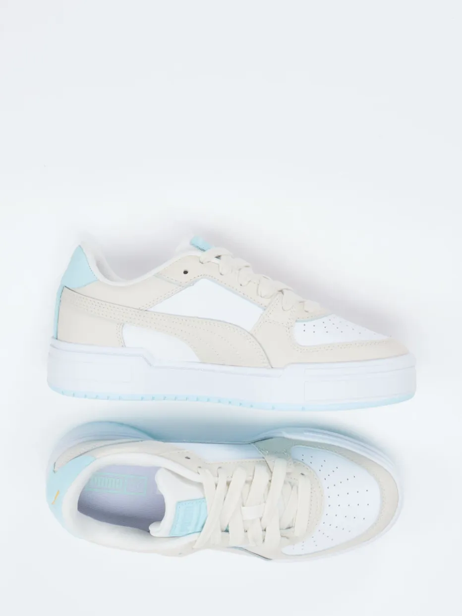 Damen Puma – Low-Top Sneaker aus Leder in Pastelloptik
