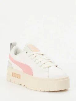 – Plateau-Sneaker aus Leder in Off-White*Puma Online