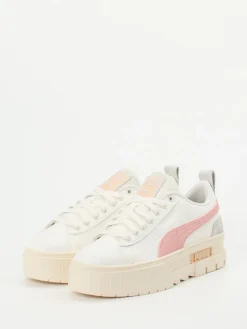 – Plateau-Sneaker aus Leder in Off-White*Puma Online