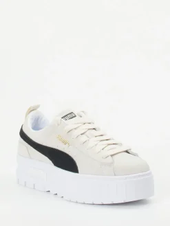 Damen Puma – Plateau-Sneaker aus Veloursleder