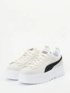 Damen Puma – Plateau-Sneaker aus Veloursleder