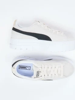 Damen Puma – Plateau-Sneaker aus Veloursleder